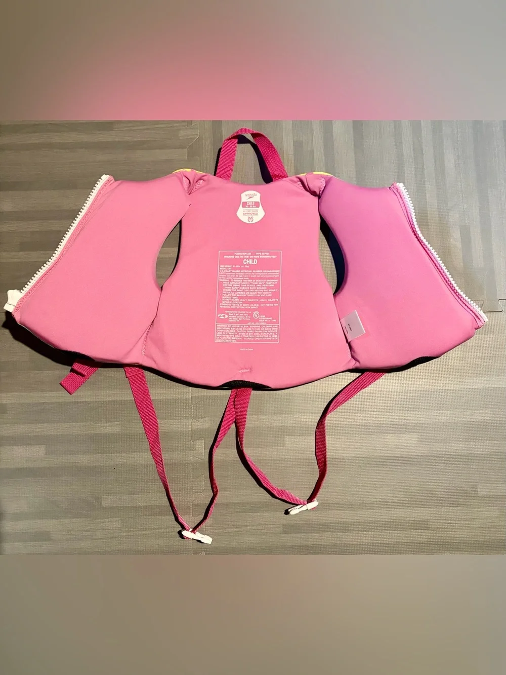 Speedo Kids Swim PFD life jacket Vest